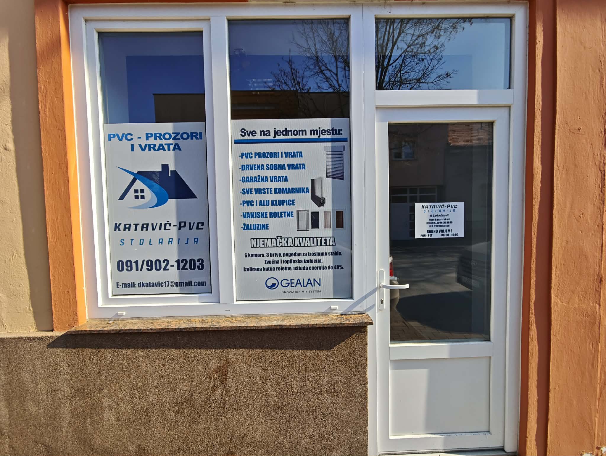 ALU-PVC stolarija — Katavić-PVC referenca